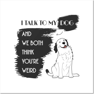 Funny Dog Lover's Quote Posters and Art